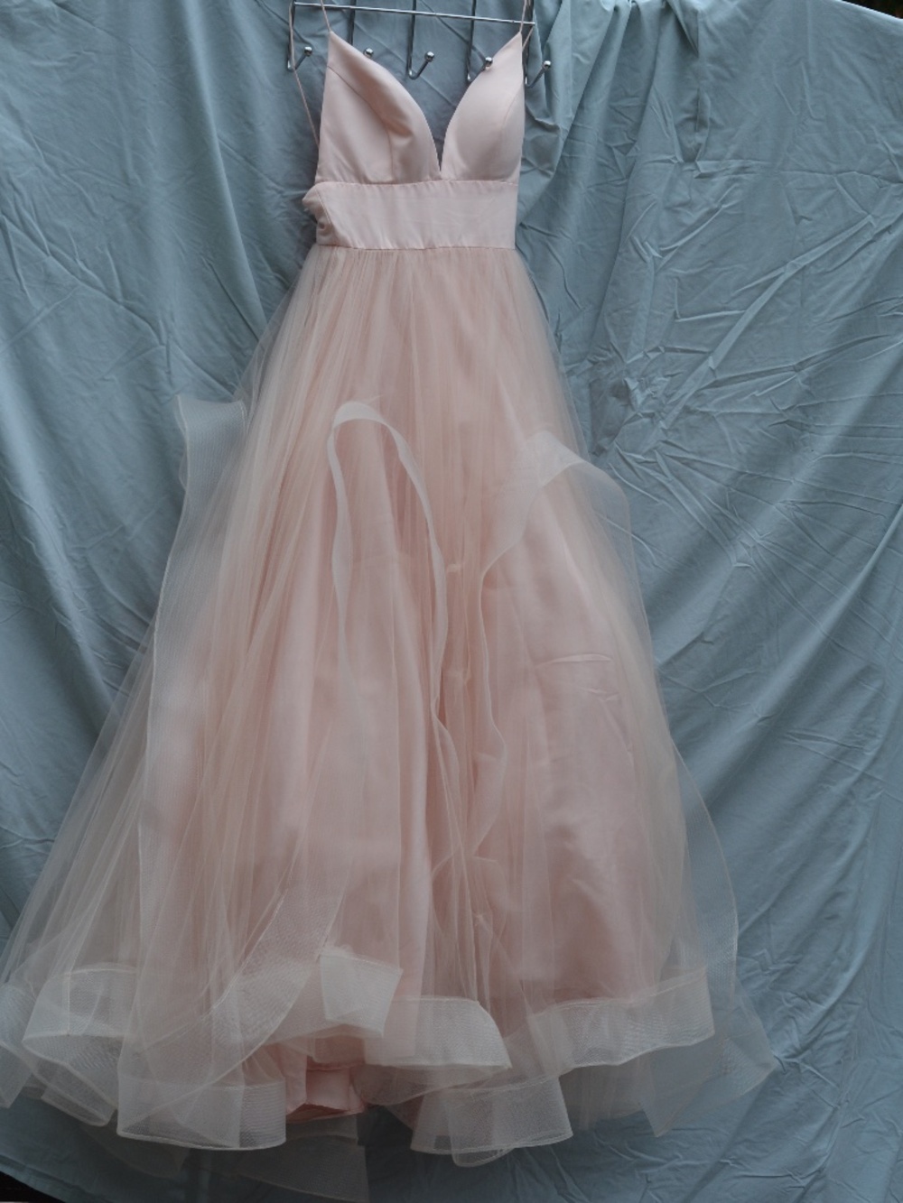 Jadore Evening plush Pink Tulle Prom Dress SZ6 NWT